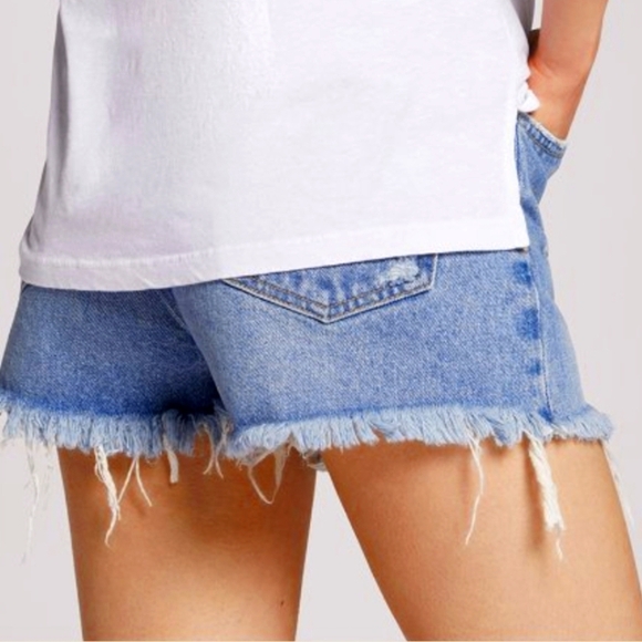 Current/Elliott, Boyfriend Jean shorts, Size 30 - Picture 12 of 12